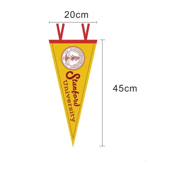 College Style Felt Pennant Banner