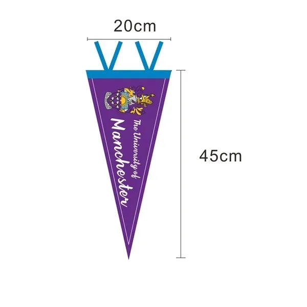 College Style Felt Pennant Banner
