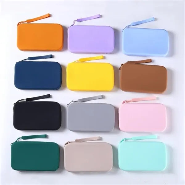 Waterproof Silicone Makeup Bag with Zipper4o mini