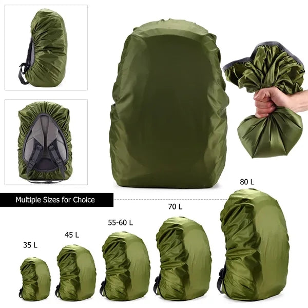 35L to 80 L Outdoor Waterproof Backpack Rain Cover