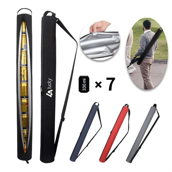 7 Cans Insulated Golf Beer Cooler Sleeve