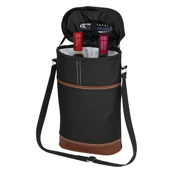 Oxford 2 Bottle Wine Carrier Tote