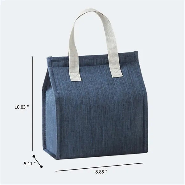 Insulated Oxford Lunch Tote Bag