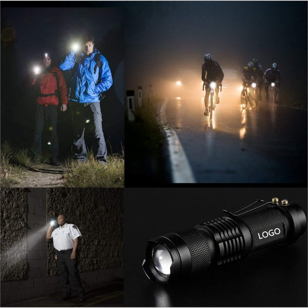 LED Torch Adjustable Flashlight