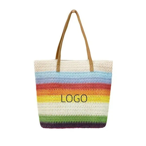 Woven Large Capacity Tote Bag