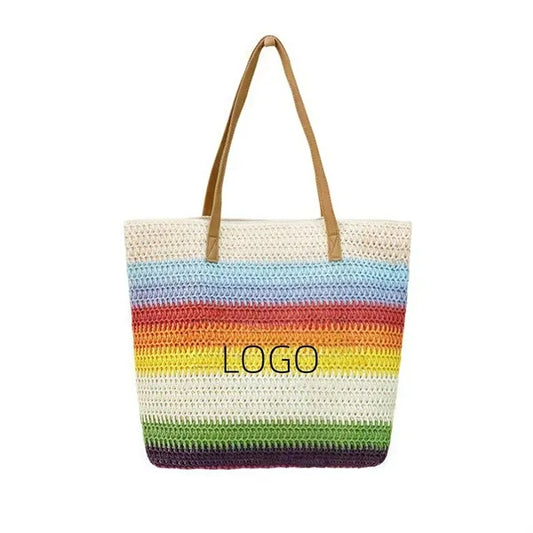 Woven Large Capacity Tote Bag
