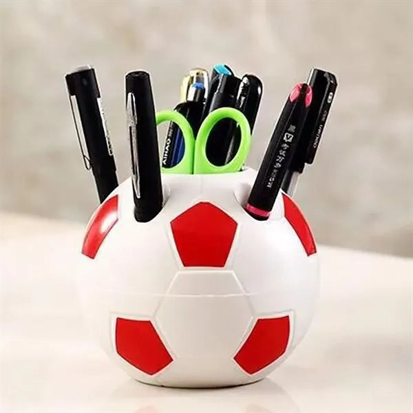 Multifunctional Stationery Pen Holder Football