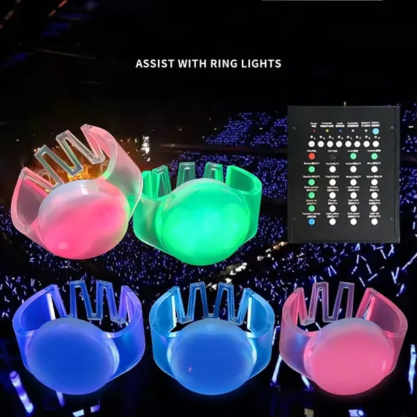 Round Luminous Bracelet Concert Cheering