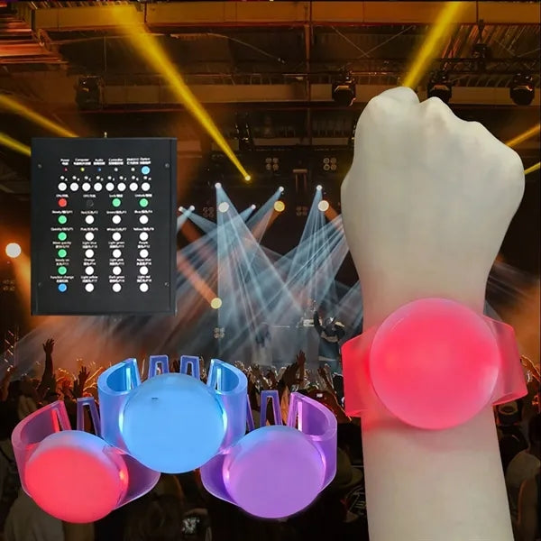 Round Luminous Bracelet Concert Cheering