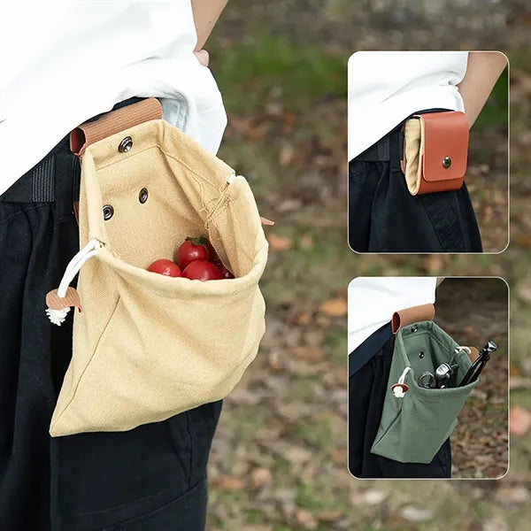 Outdoor Foraging Fruit Picking Bag