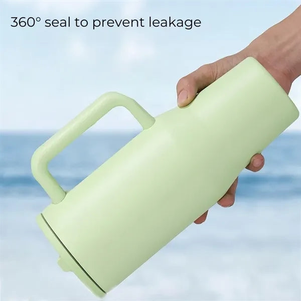 30 oz 40 Tumbler with Handle & Flip Straw