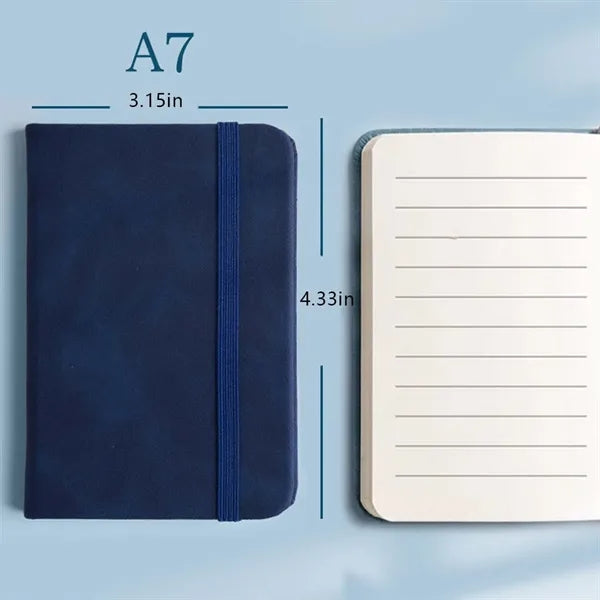 Mini Hardcover College Office Lined Pocket Journal Notebook
