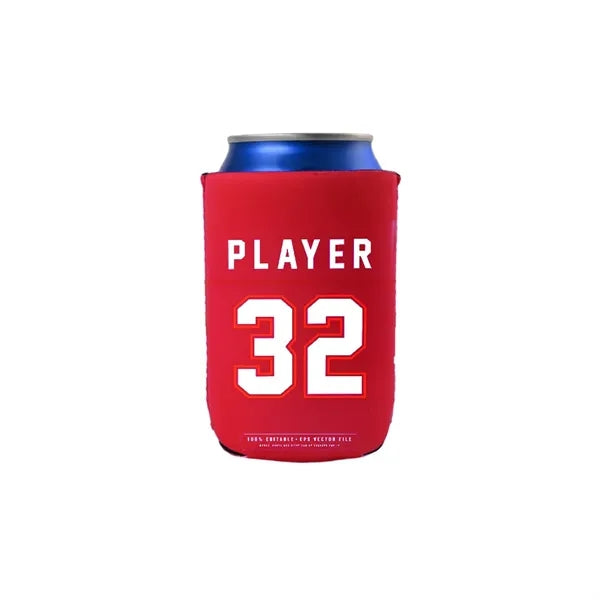 Sublimation Neoprene Magnetic Can Coolers