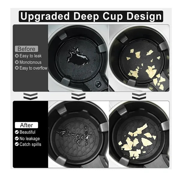 Silicone Non Slip Car Cup Holder Coaster