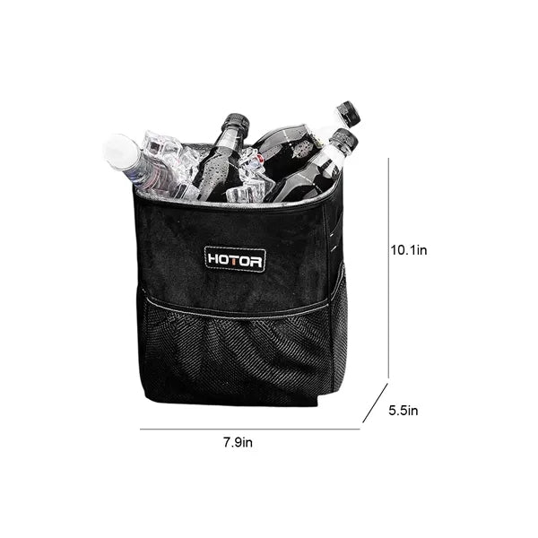 Car Leakproof Waterproof Multi Purpose Trash Can With Lid
