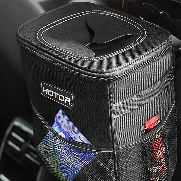 Car Leakproof Waterproof Multi Purpose Trash Can With Lid