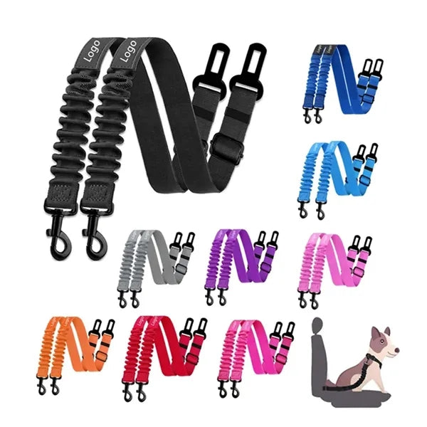 Retractable Heavy Duty Nylon Dog Car Seat Belts
