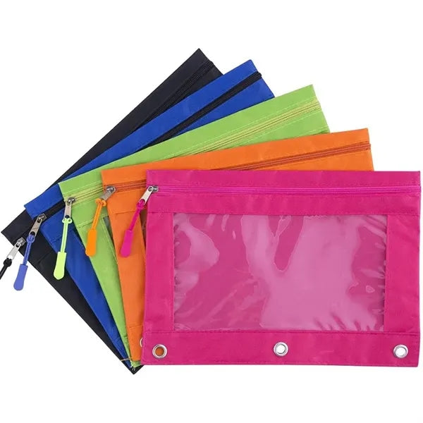 3 Ring Oxford Binder Pencil Bag