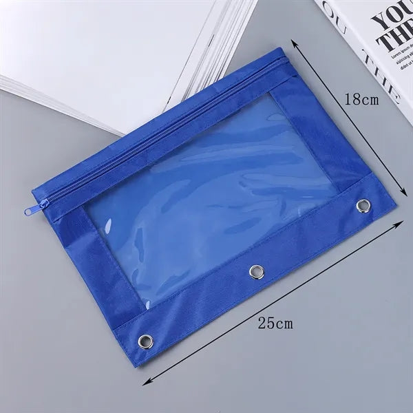 3 Ring Oxford Binder Pencil Bag