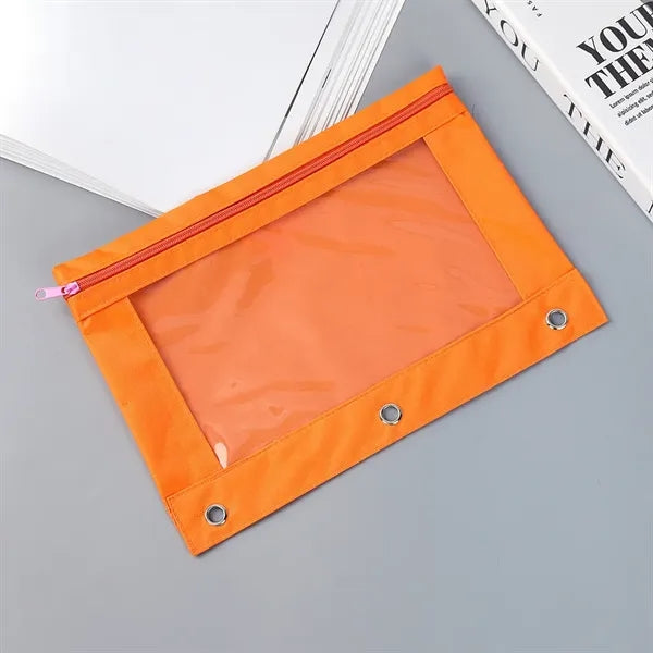 3 Ring Oxford Binder Pencil Bag