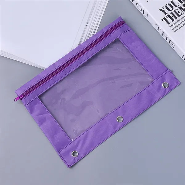 3 Ring Oxford Binder Pencil Bag