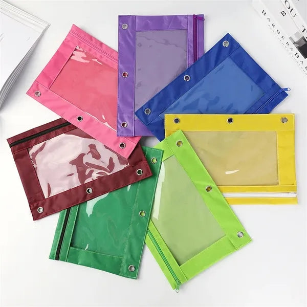 3 Ring Oxford Binder Pencil Bag