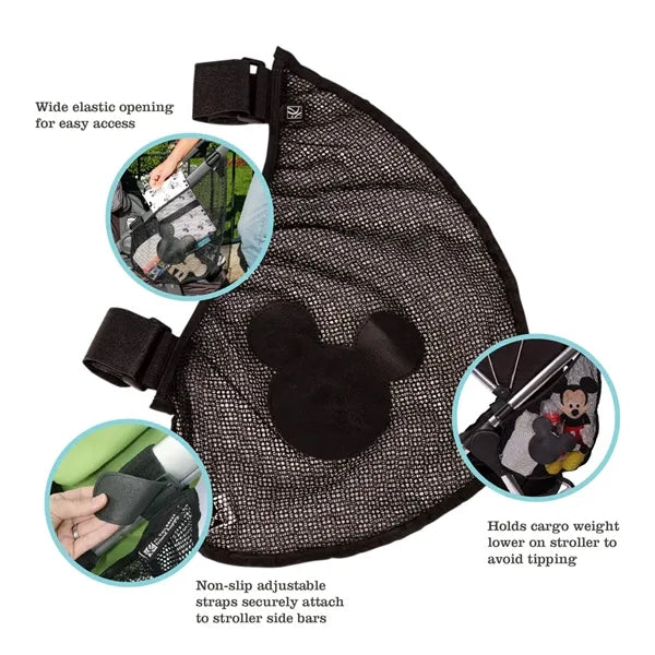 Stroller Hanging Mesh Large Capacity Storage Bag
