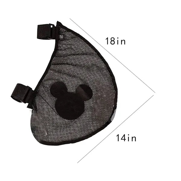 Stroller Hanging Mesh Large Capacity Storage Bag