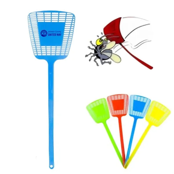 16" Custom Plastic Mosquito Fly Swatter OCS