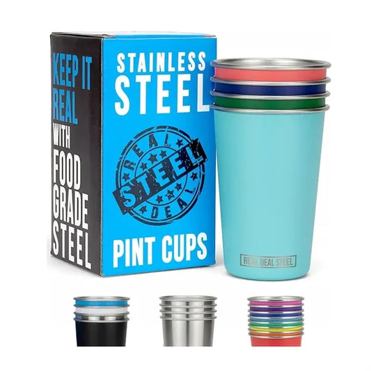16Oz Stackable Eco Metal Pint Cup