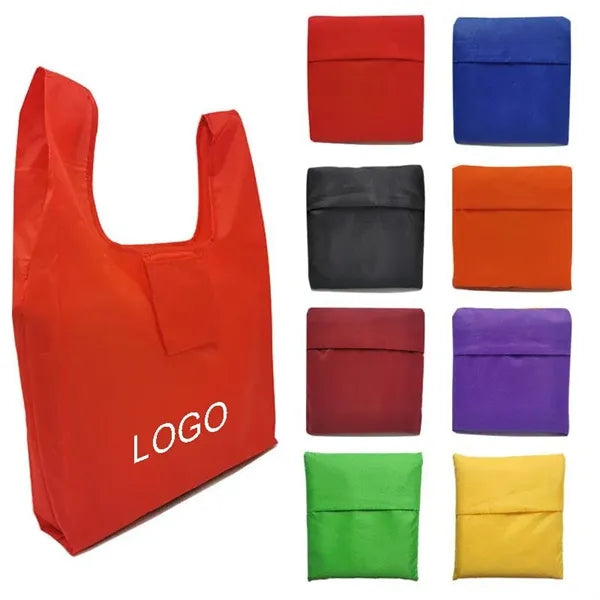 Foldable Square Large Polyester Eco Shopping Bag