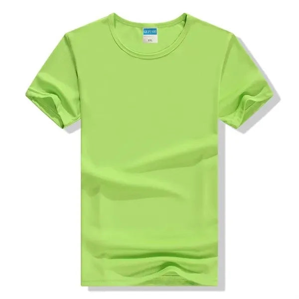 Quick-Dry Round Neck Printed T-Shirts
