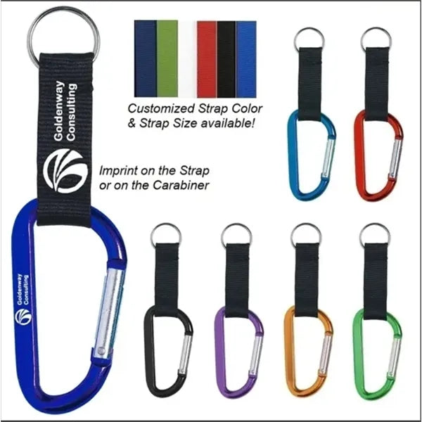 Anodized Carabiner Keyholder