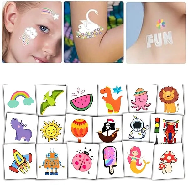 Temporary Tattoo 2" x 2"