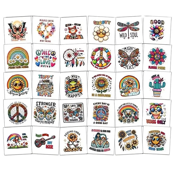 Temporary Tattoo 2" x 2"