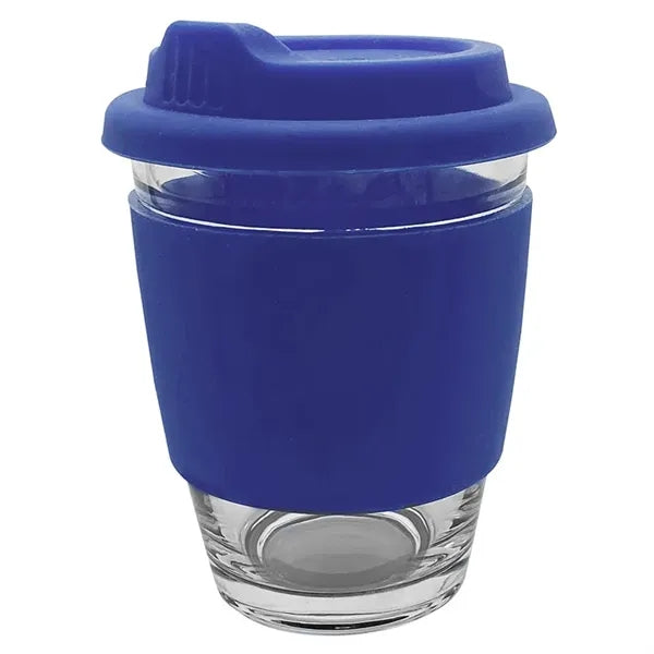 12oz Party Silicone Glass Coffee Cup