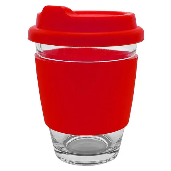 12oz Party Silicone Glass Coffee Cup