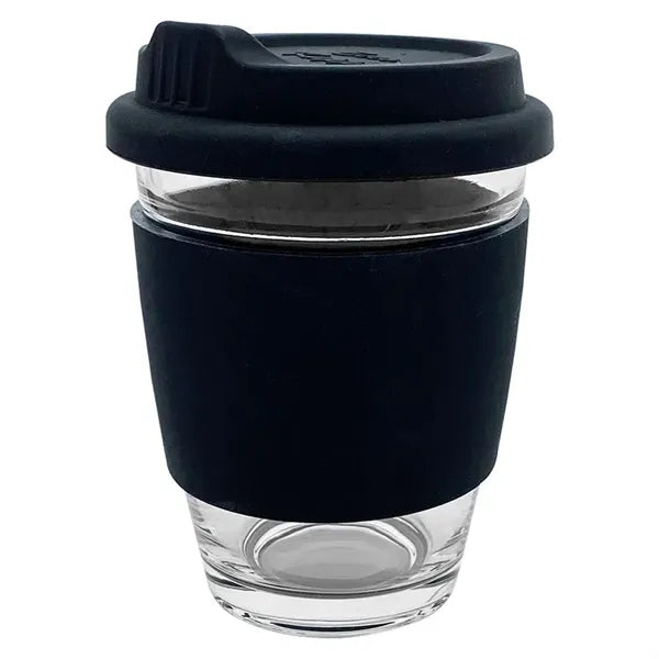 12oz Party Silicone Glass Coffee Cup