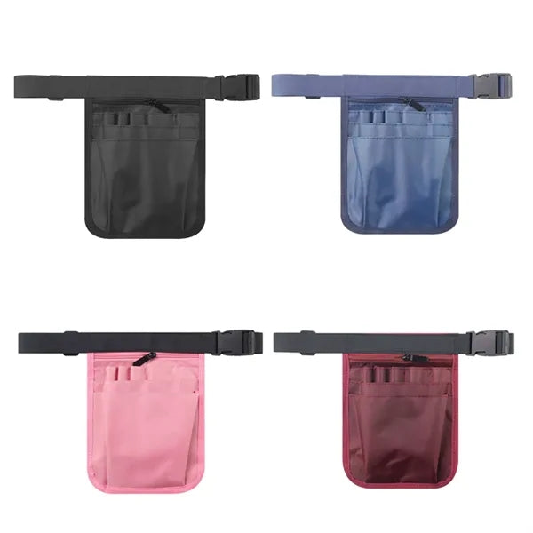 Multi Pocket Nurse Waist Pouch for Medical Tools
