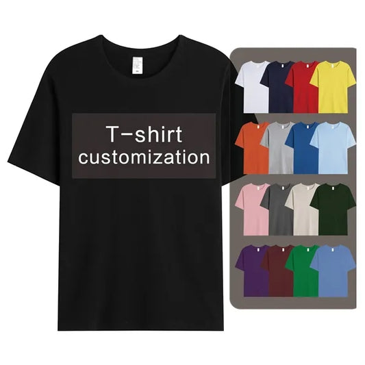 Unisex 180GSM Organic Cotton Crew Neck T-Shirt