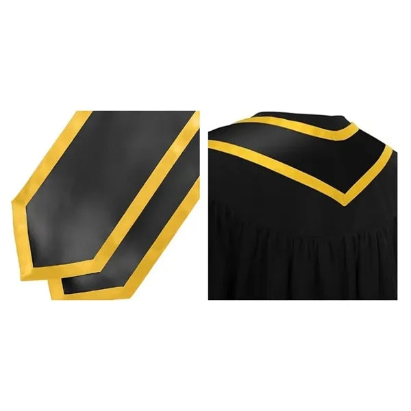 Classic unisex adult plain honor sash graduation stole