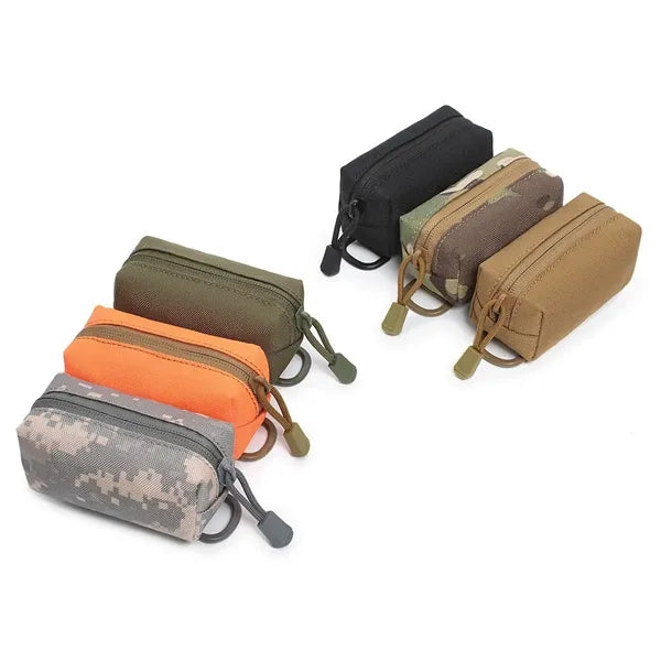 Outdoor Leisure Key And Coin Portable Storage Zipper Bags