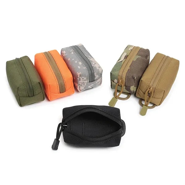 Outdoor Leisure Key And Coin Portable Storage Zipper Bags