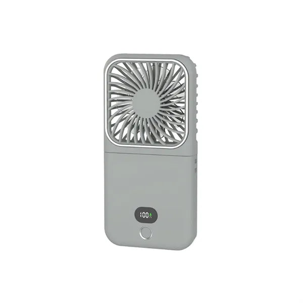 2500mAh USB Rechargeable Foldable Handheld Fan with Mirror