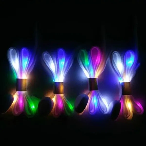 LED lighting shoelaces