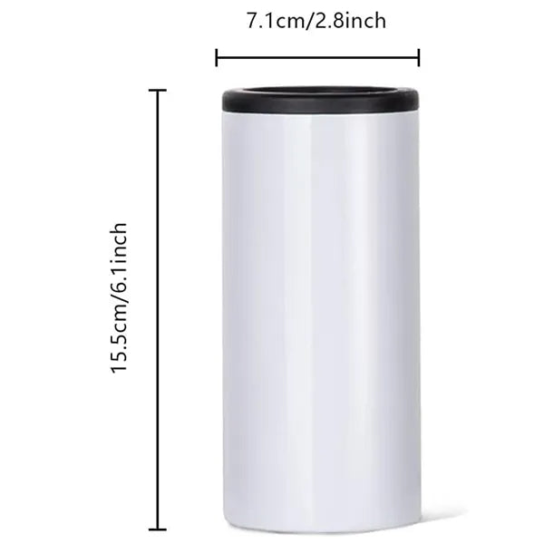 12oz Slim Stainless Steel Can Cooler