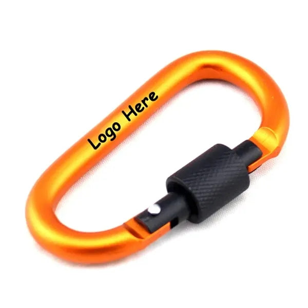 Carabiner Clips with Screw Gate