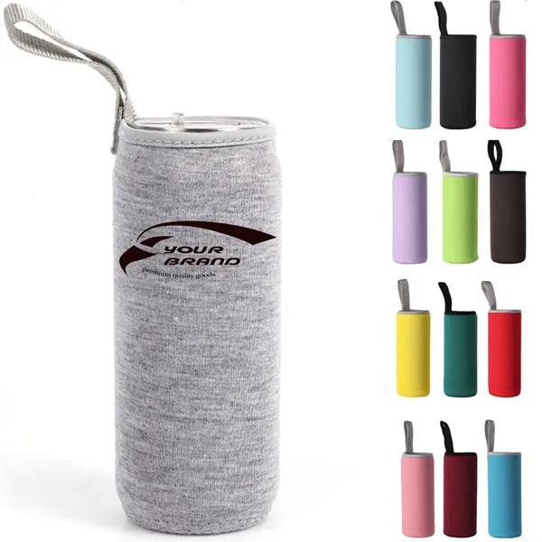 18oz.Glass Waterproof Neoprene Portable Protective Cup Cases