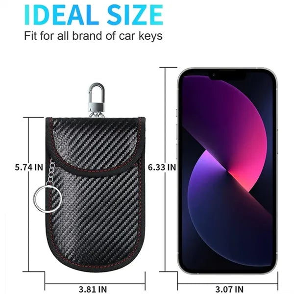 Car Shielded Key Case Anti-Magnetic Anti-Theft Card Holder