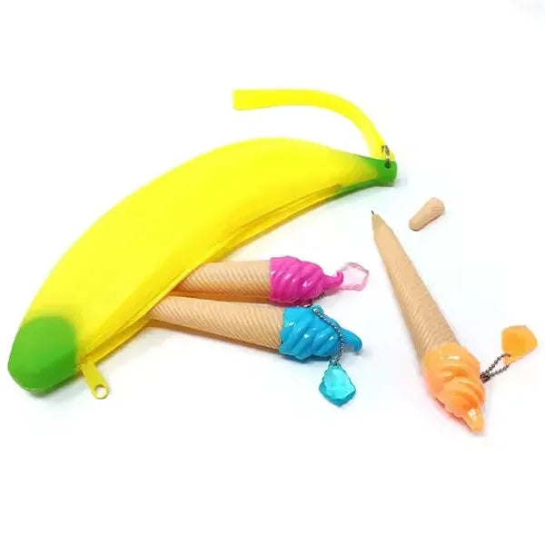 Banana Silicone Coin Purse